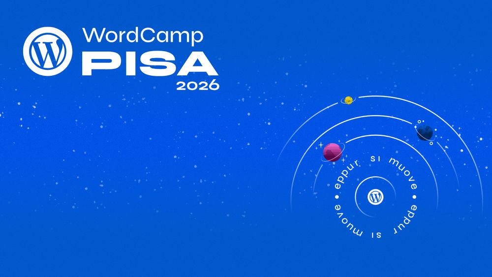 WordCamp Pisa 2026