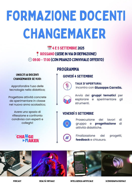 formazione docenti changemaker
