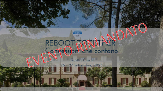 Reboot Together - Evento nazionale del CIO CLUB ITALIA